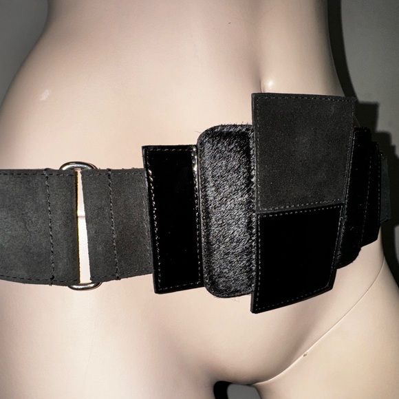 Anne Fontaine Patent & Calf Belt - Picture 14 of 16